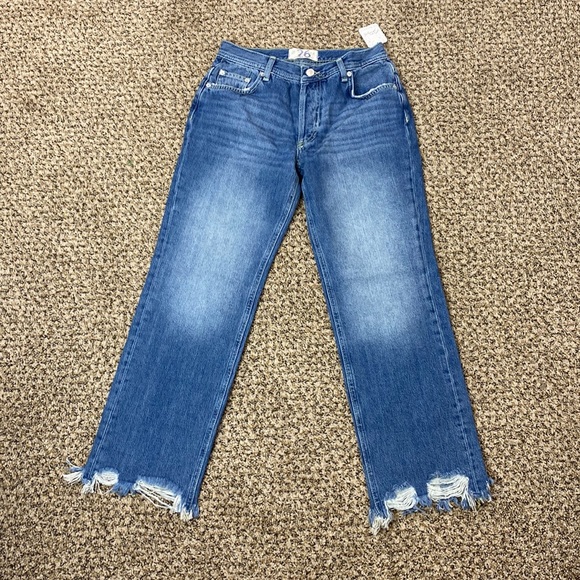 NWT FP We the Free Maggie Mid-rise Straight leg Jeans - Picture 6 of 11